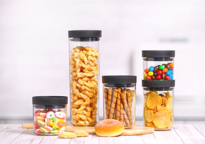 樂扣樂扣 - 氣密SAN儲物罐 (完美收納5件組)