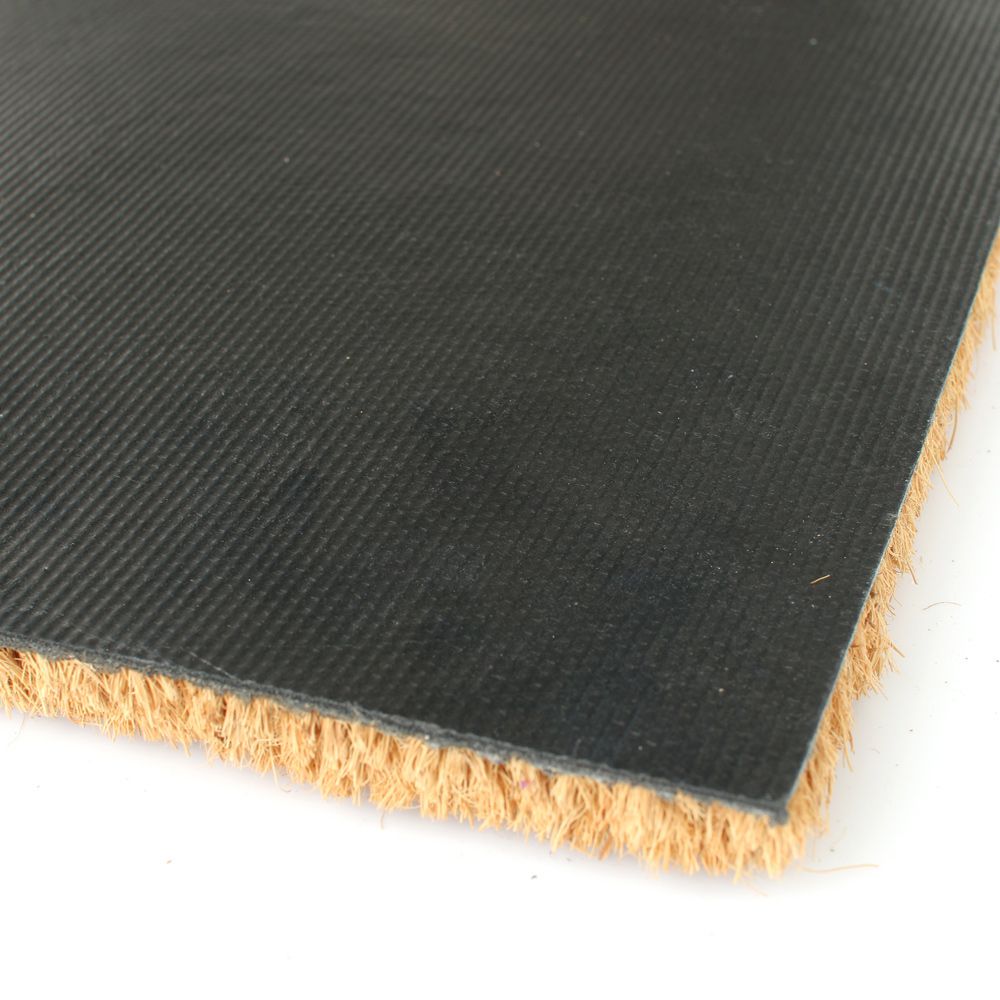 日本 TOMO - (室外款)長方形刮泥沙地墊/腳踏墊-貓咪腳印 (約60x40cm)