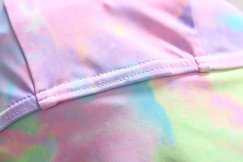 女寶防曬長袖連身泳裝套裝(附帽子)-萌萌獨角獸-紫色