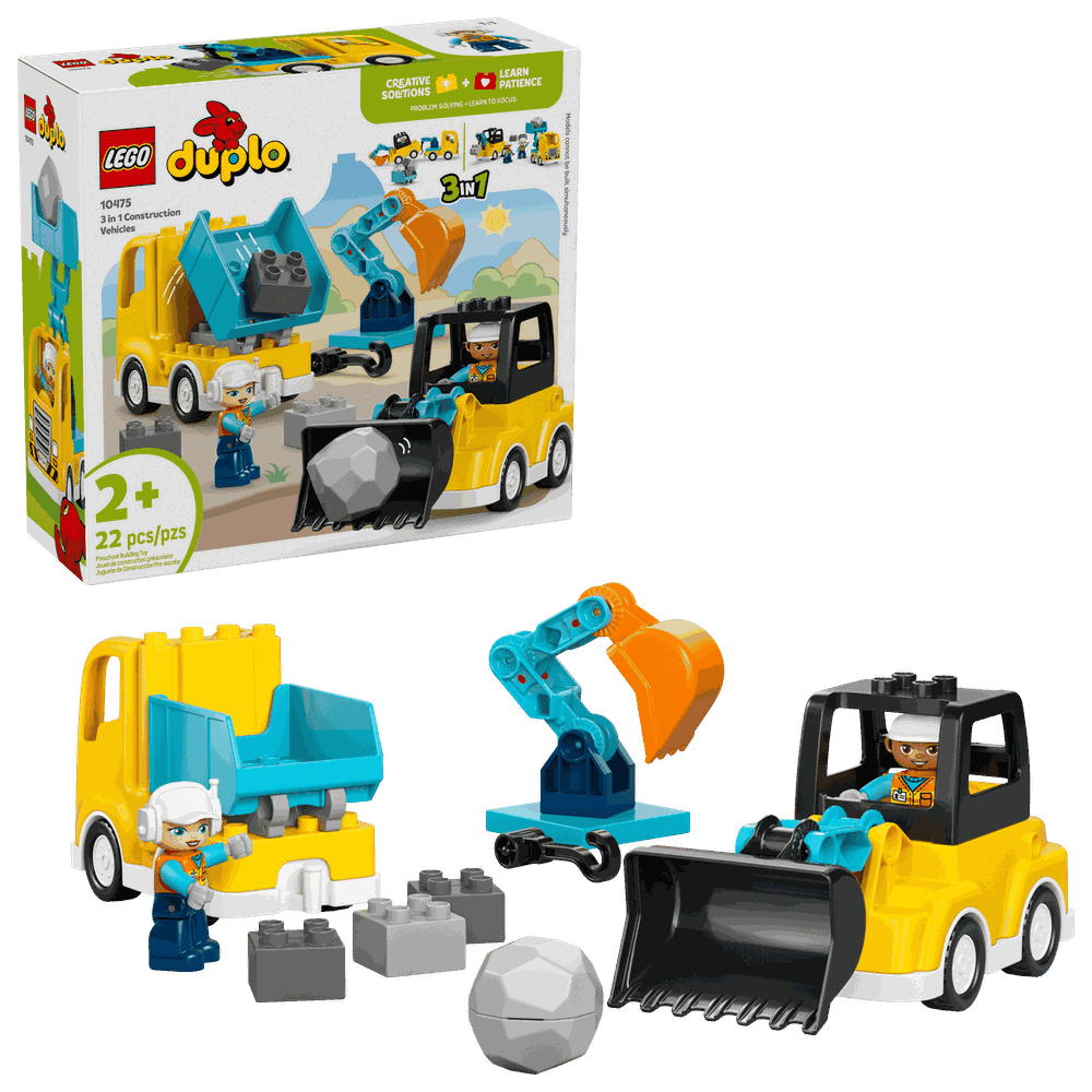 LEGO 10475 3 合 1 工程車 3 in 1 Construction Vehicles