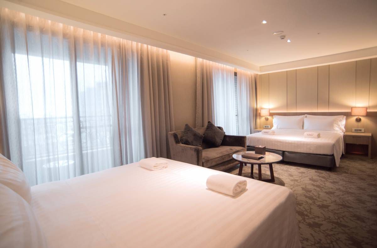 房內就有大湯池【礁溪中天溫泉渡假飯店】