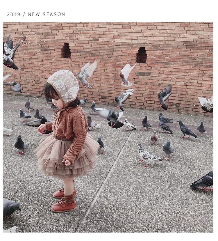 超萌澎澎網紗短裙-白色