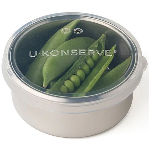 美國 U-Konserve 優康 - 經檢驗食品安全等級 304 不鏽鋼保鮮盒/儲存盒/冷凍盒/便當盒 150ml-透明