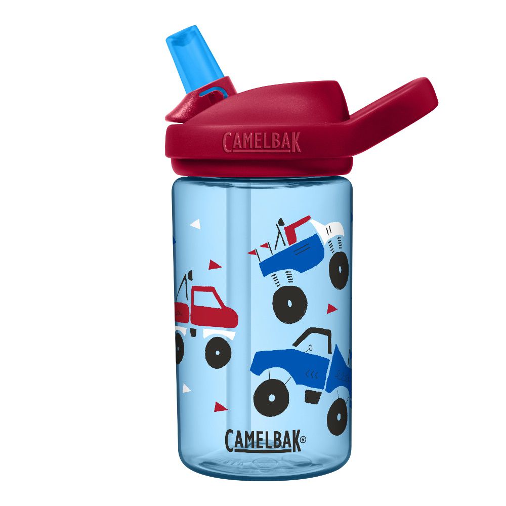 CamelBak - EDDY+ 兒童吸管運動水瓶-越野車車 (400ml)-156g