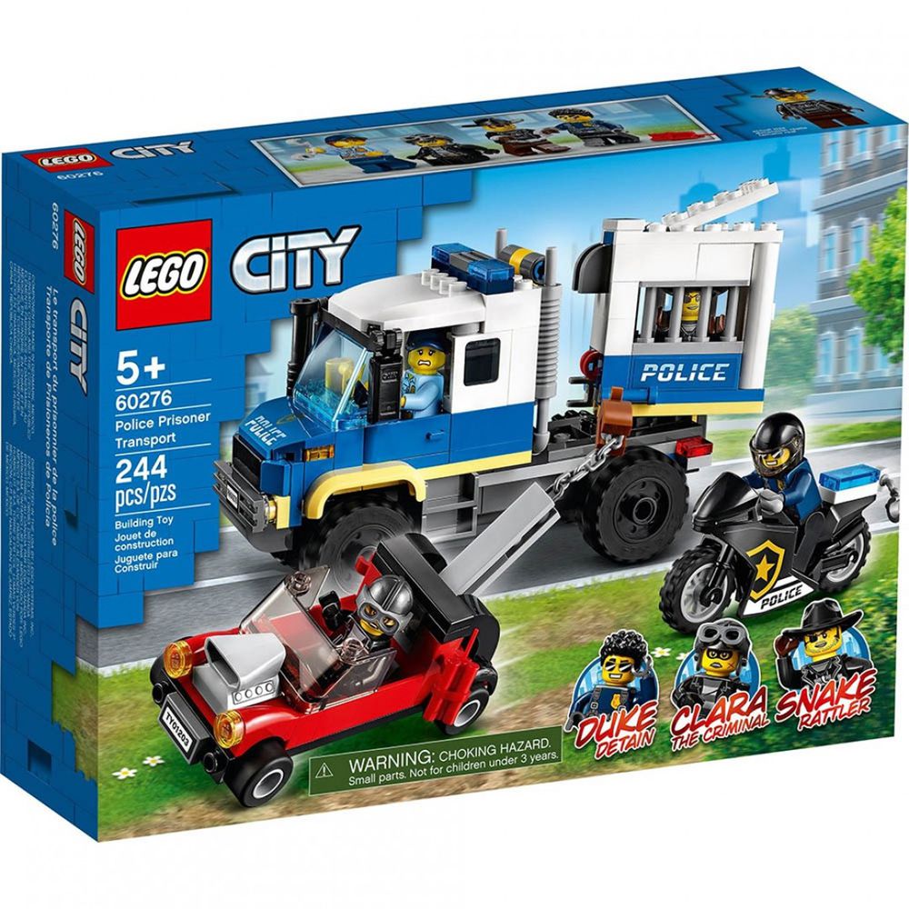 樂高 LEGO - 樂高積木 LEGO《 LT60276 》City 城市系列 - 警察囚犯運輸組-244pcs