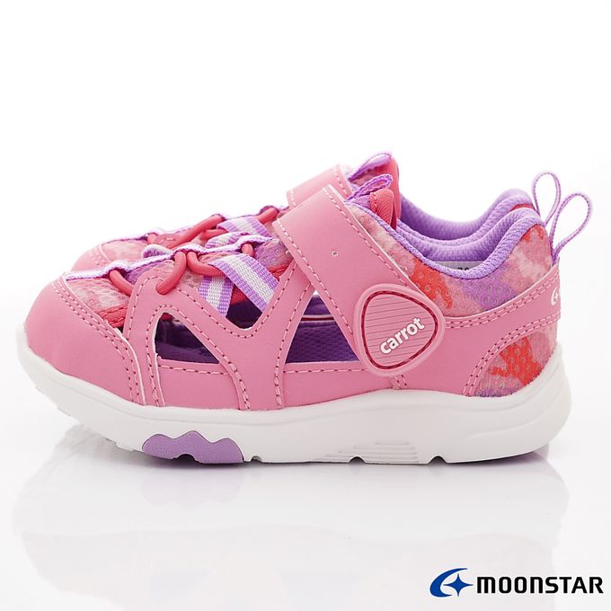 Moonstar日本月星 - 休閒機能童鞋-CRC23404粉(中小童)-機能運動鞋-粉