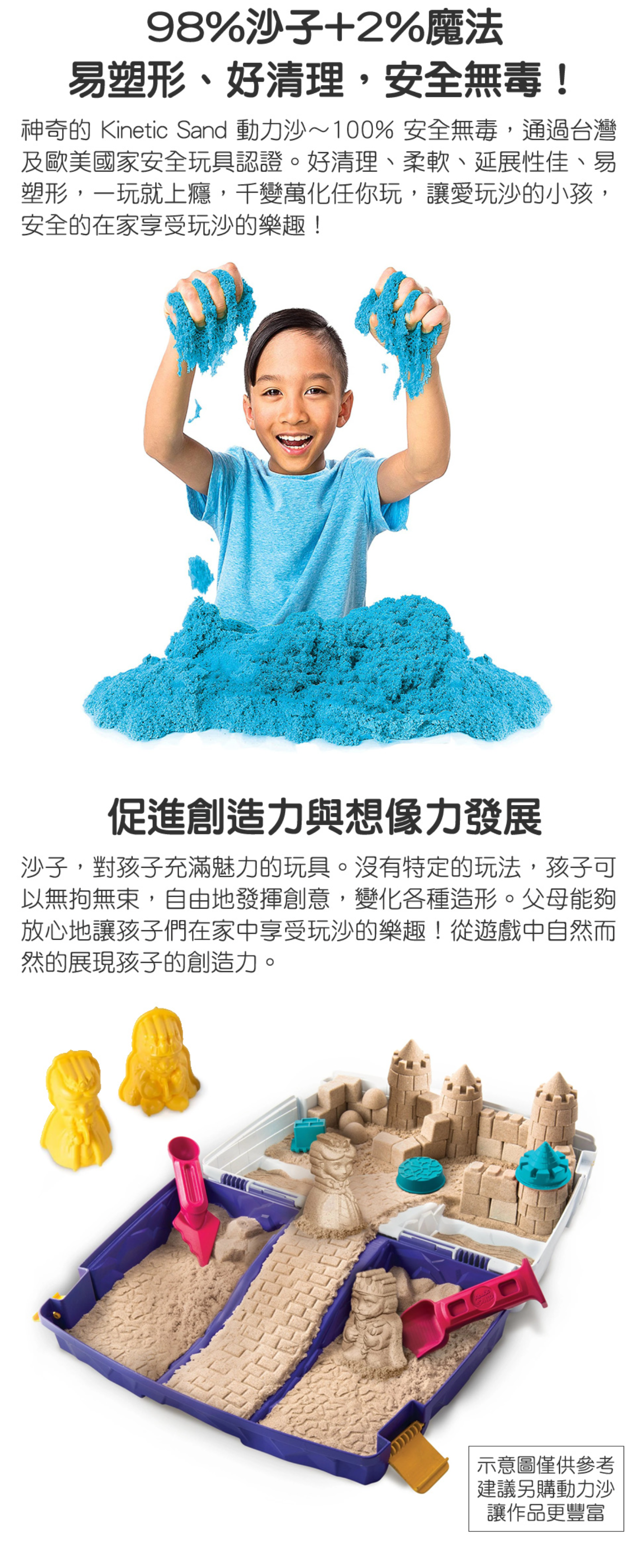 瑞典 Kinetic Sand - 動力沙沙堡攜帶遊玩組