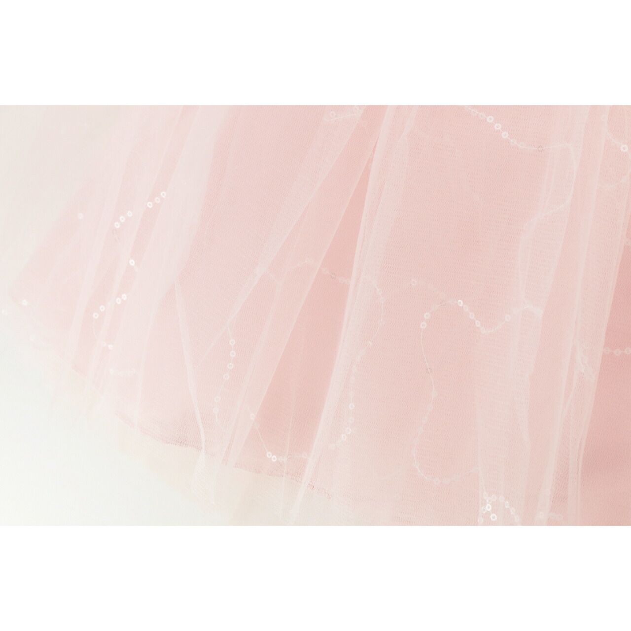 日本 Catherine Cottage - 飄逸蕾絲亮片點綴澎澎洋裝/小禮服-水藍