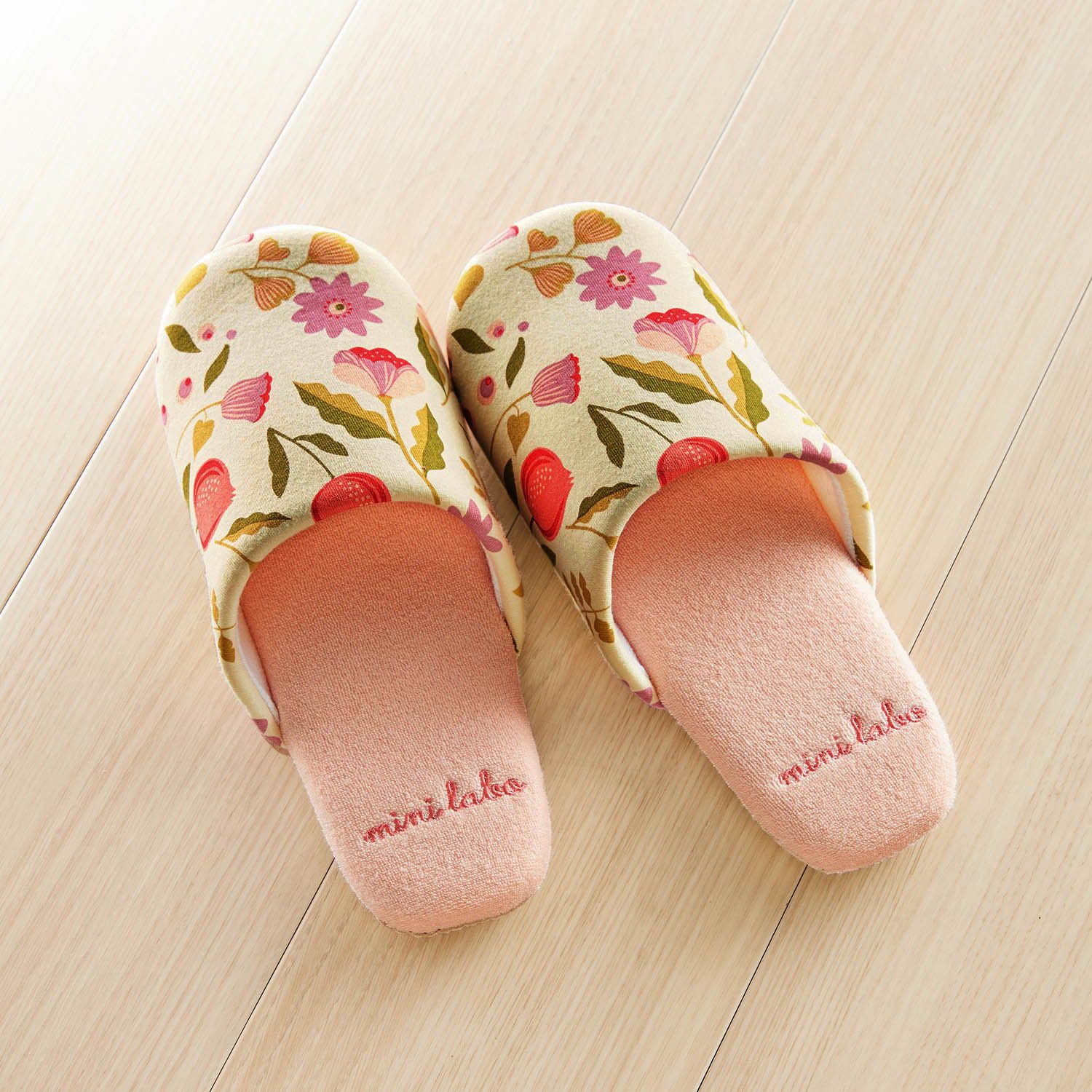 日本千趣會 - mini labo 質感室內拖鞋-週日在鄉村 (23-25cm)