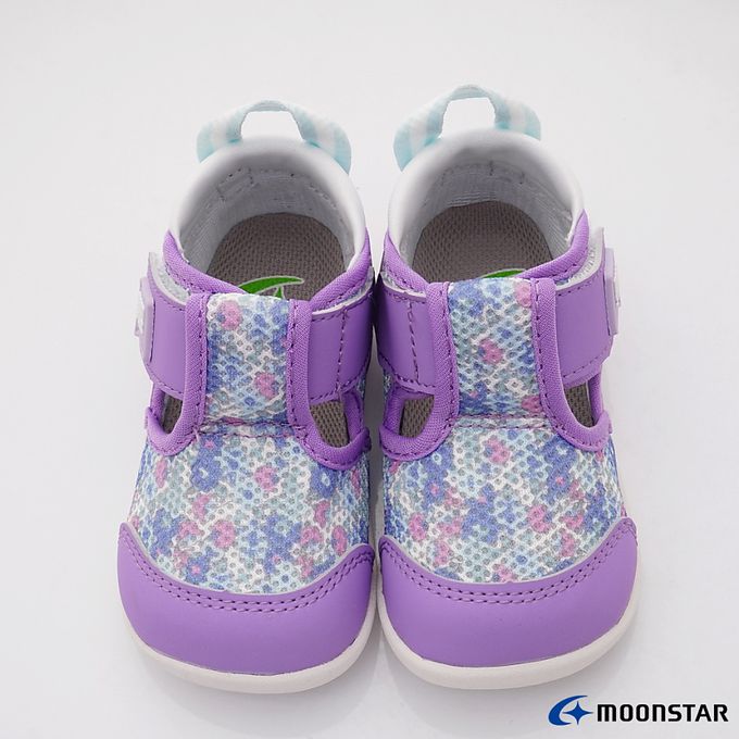 Moonstar日本月星 - HI系列穩健寶寶學步款-MSB1469紫-學步鞋-紫