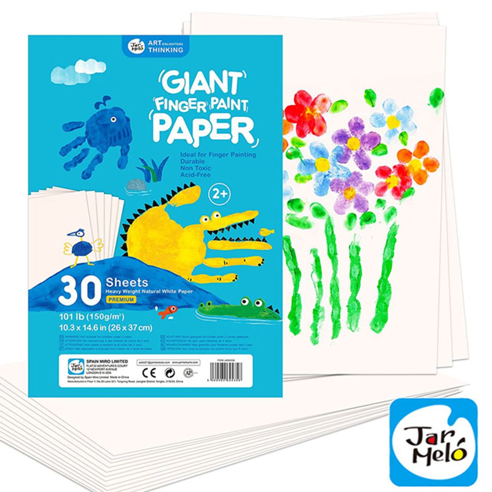 手指畫專用紙(30張) JA94358