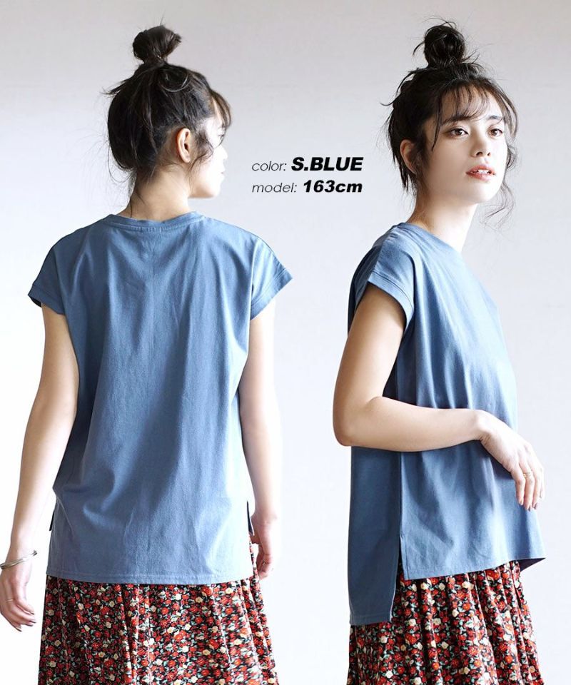 日本 zootie - 抗透汗 純棉圓領短袖上衣-米白 (M-L)