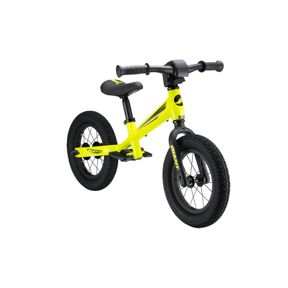 GIANT 捷安特 - GIANT PRE PUSHBIKE 競速型兒童平衡滑步車-螢光綠 (單人)