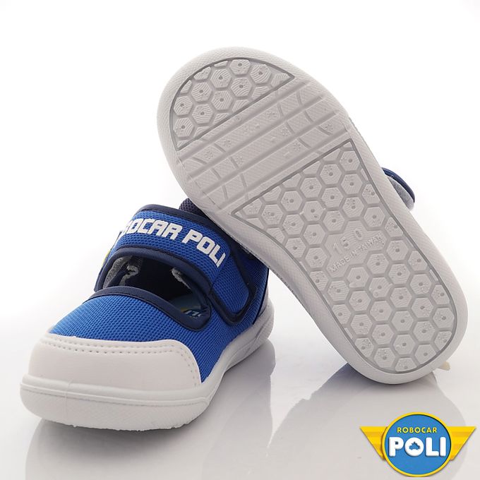 台灣製POLI室內鞋(中小童段)-室內鞋-藍