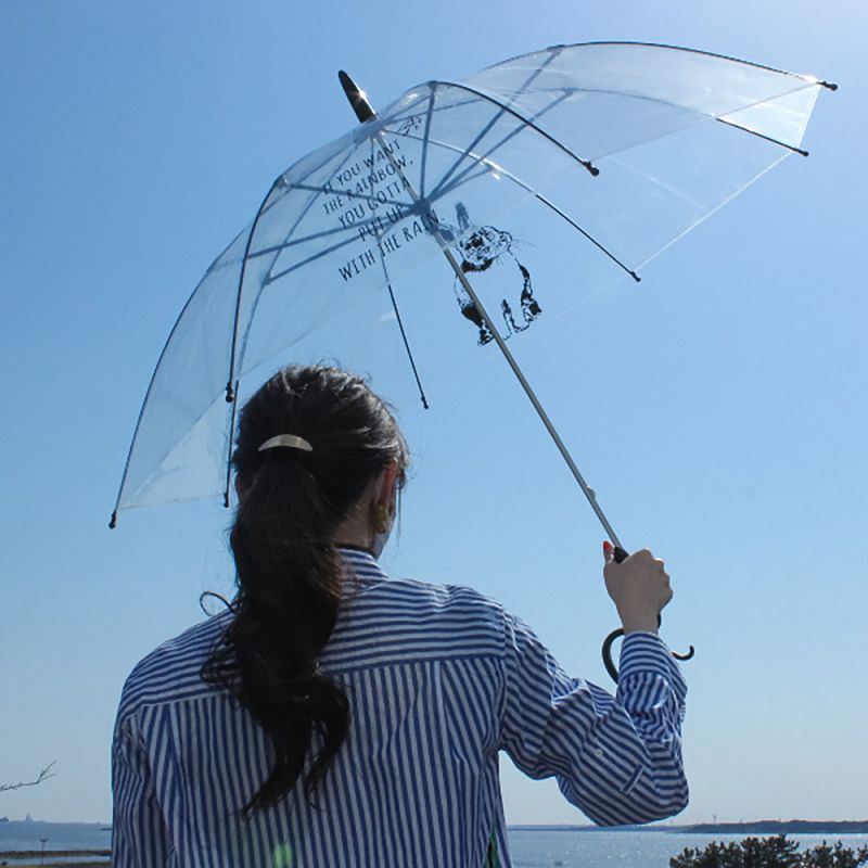 日本Caetla - Evereon可替換式環保輕量傘-兔子