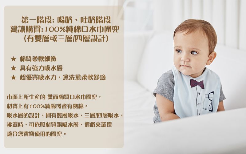 美國 Luvable Friends - 甜蜜寶貝100%純棉嬰幼兒雙層吸水口水巾圍兜5入組-漂亮口紅