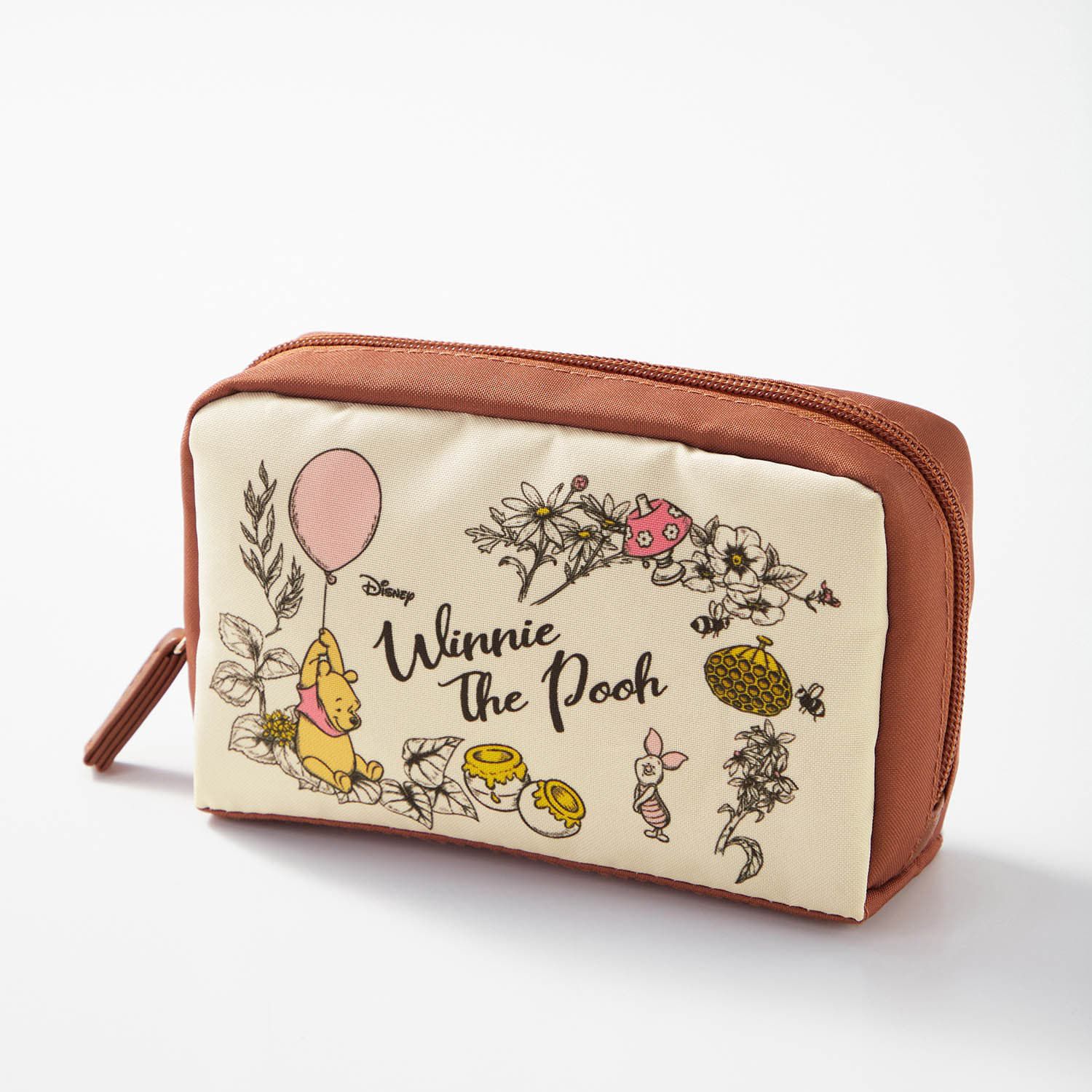 日本千趣會 - 迪士尼 多夾層收納包/印鑑存摺包-高飛狗-綠咖