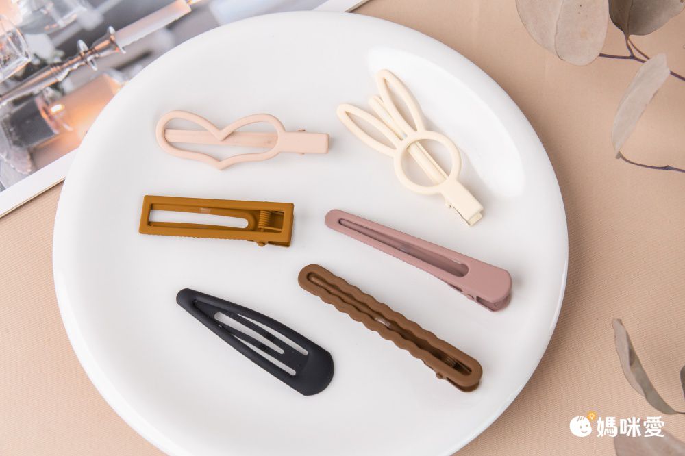 氣質唯美髮夾套組-消光小兔