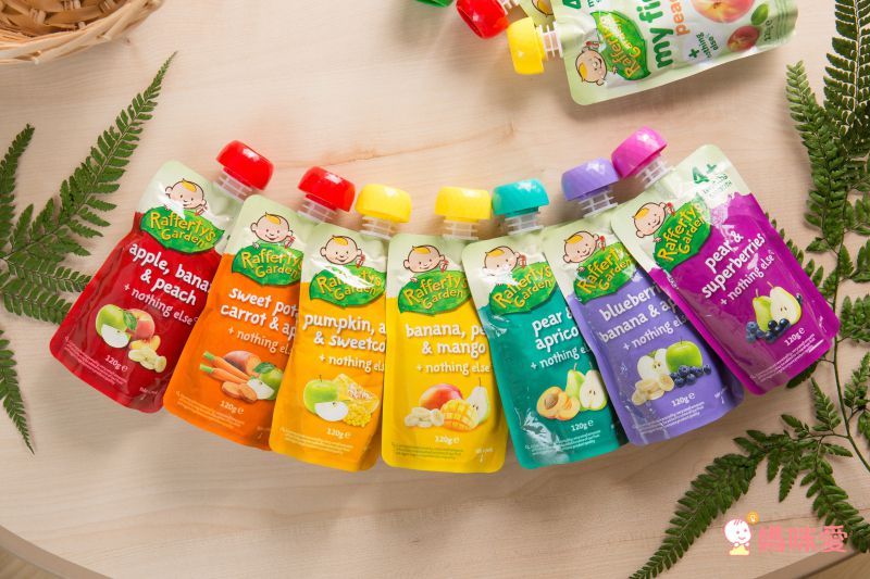 100%天然寶寶蔬果泥【澳洲Rafferty's Garden】蔬果泥、優格餅乾