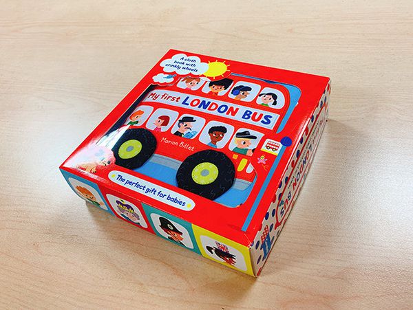 My First London Bus Cloth Book 我的第一本倫敦布書
