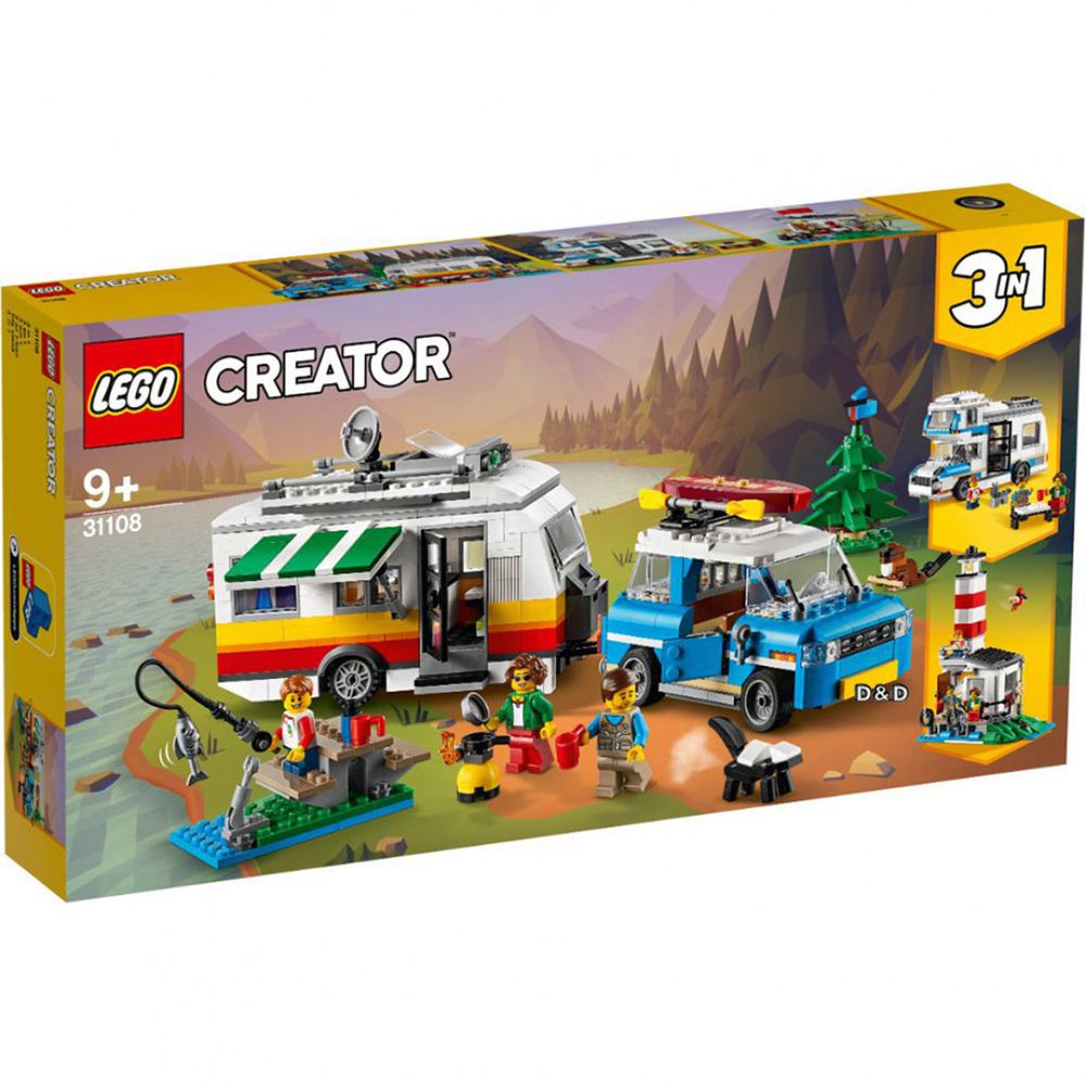 樂高 LEGO - 樂高積木 LEGO《 LT31108 》創意大師 Creator 系列 - 家庭假期露營車-766pcs