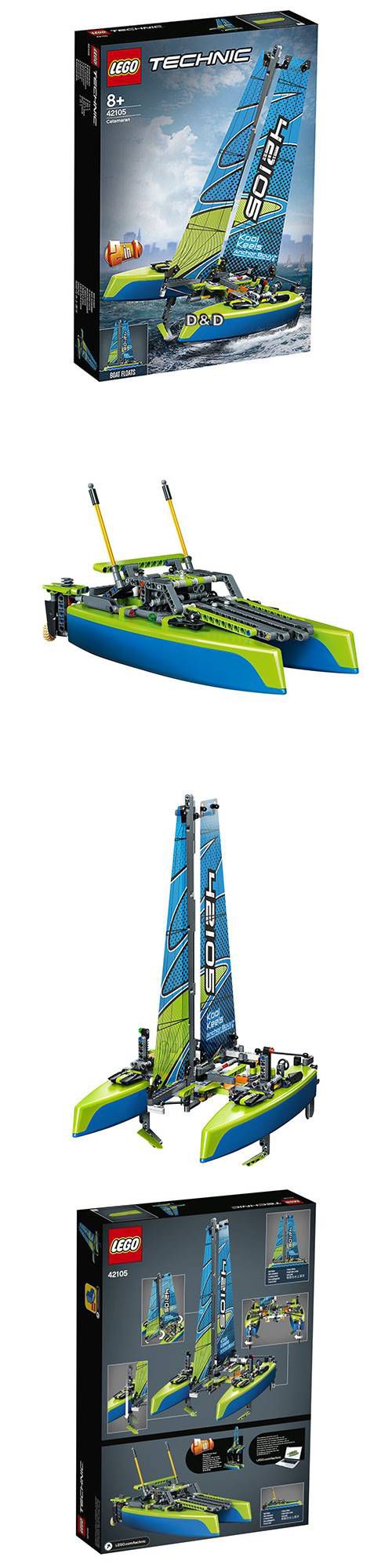 樂高 LEGO - 樂高 Technic 科技系列 -  雙體帆船 42105-404pcs