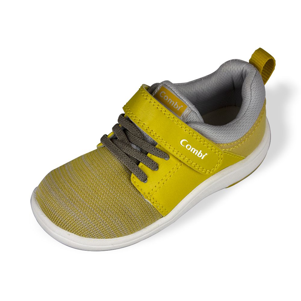 日本 Combi - 機能童鞋/學步鞋-NICEWALK 醫學級成長機能鞋-黃-A03