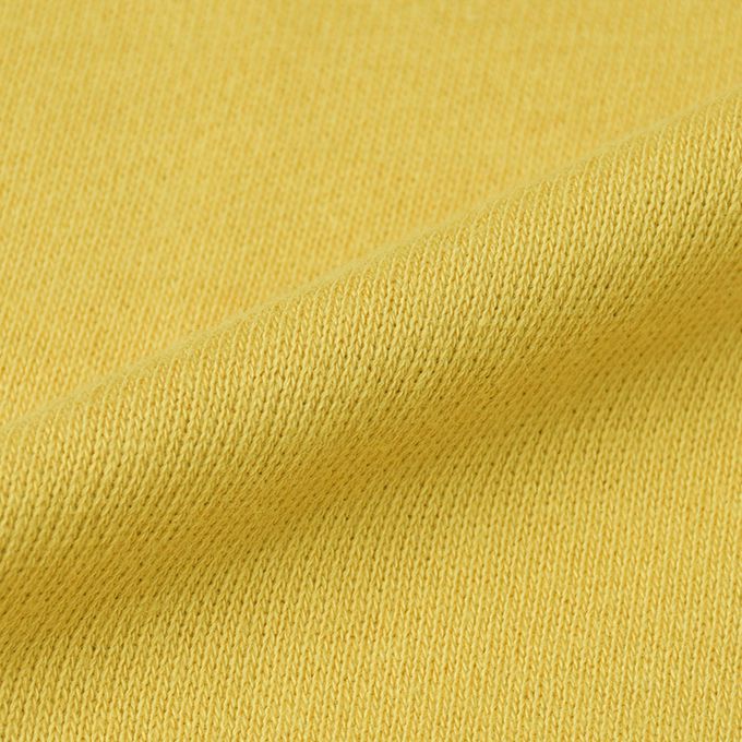 akachan honpo - 休閒上衣-下擺拼接-芥末黃色