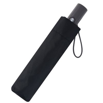 Rainstory - 抗UV個人加大自動傘-曜石黑-360g