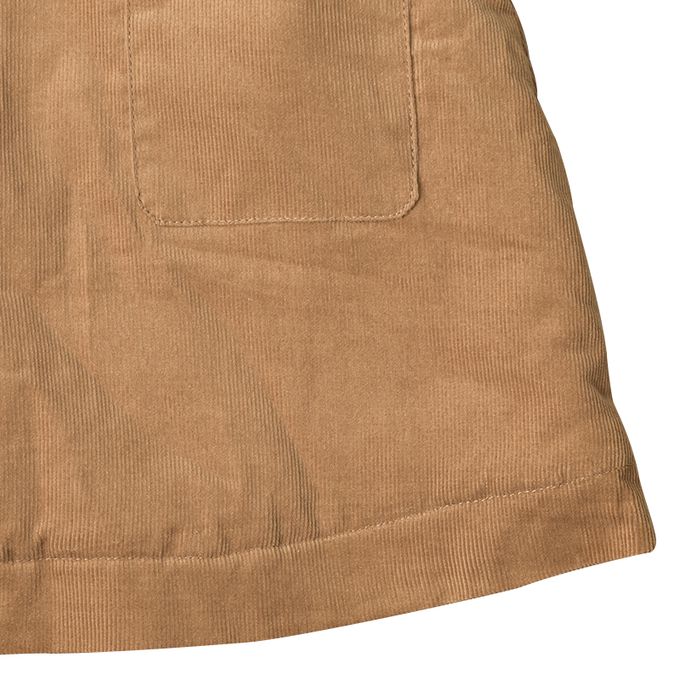 akachan honpo - 背心裙-內裡刷毛-淺卡其色