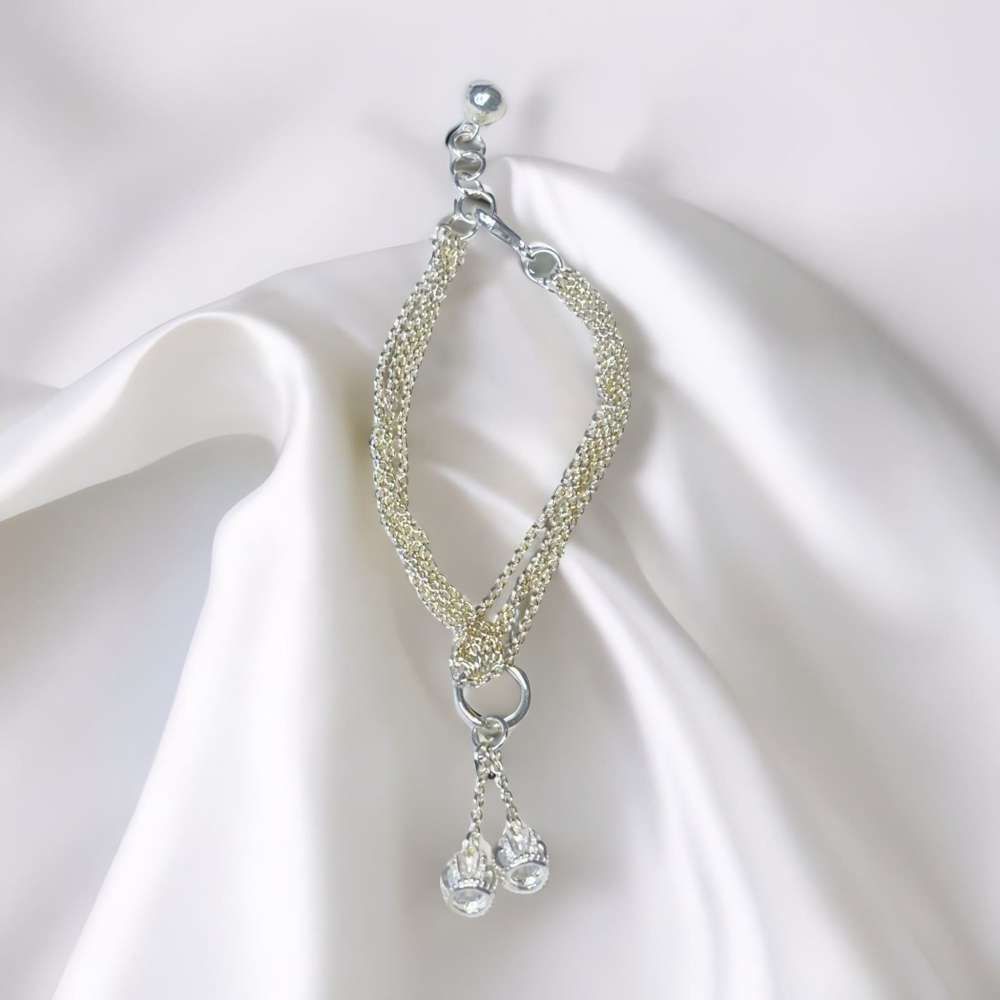 雙皇冠吊墜手鍊 (F SIZE)