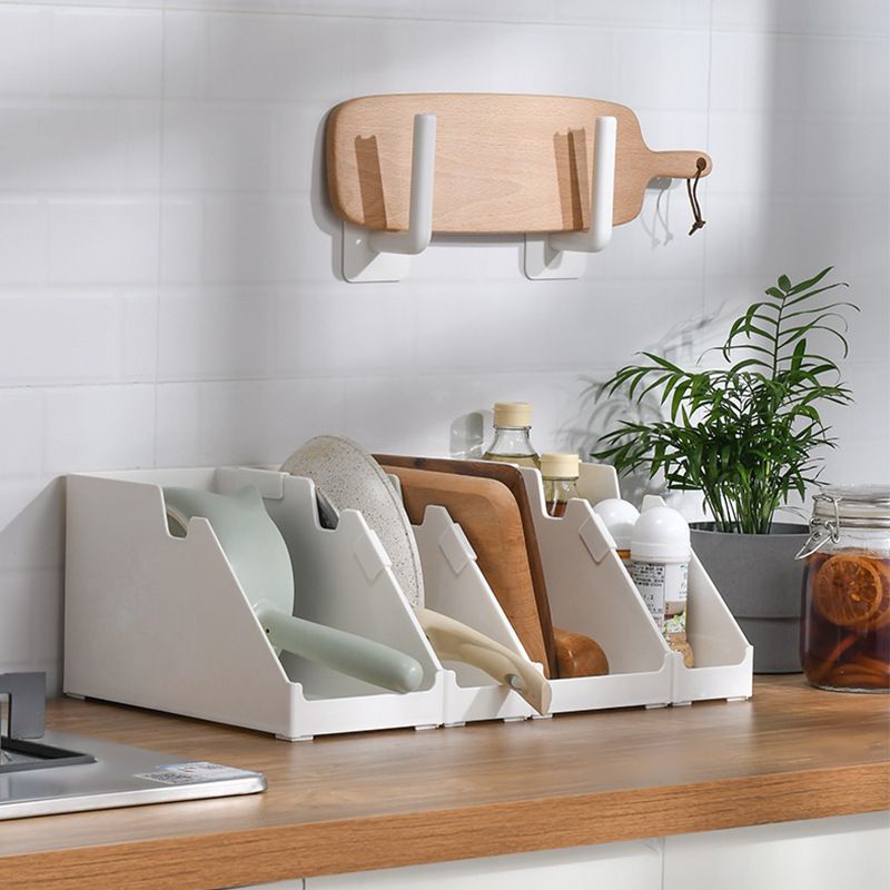 廚房鍋具/鍋蓋收納置物架-斜面