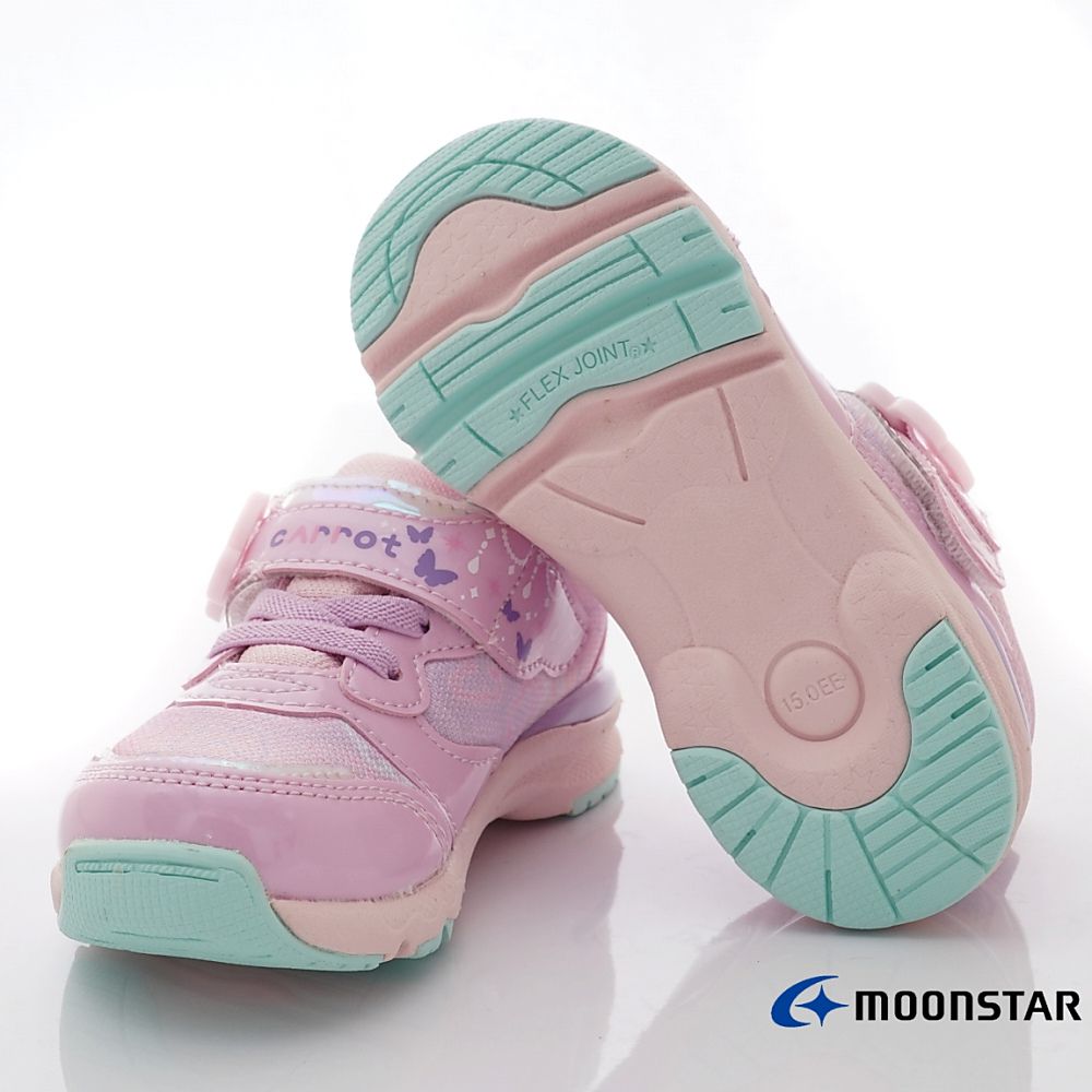 Moonstar日本月星 - 月星機能玩耍系列運動款(中小童段)-運動鞋-粉