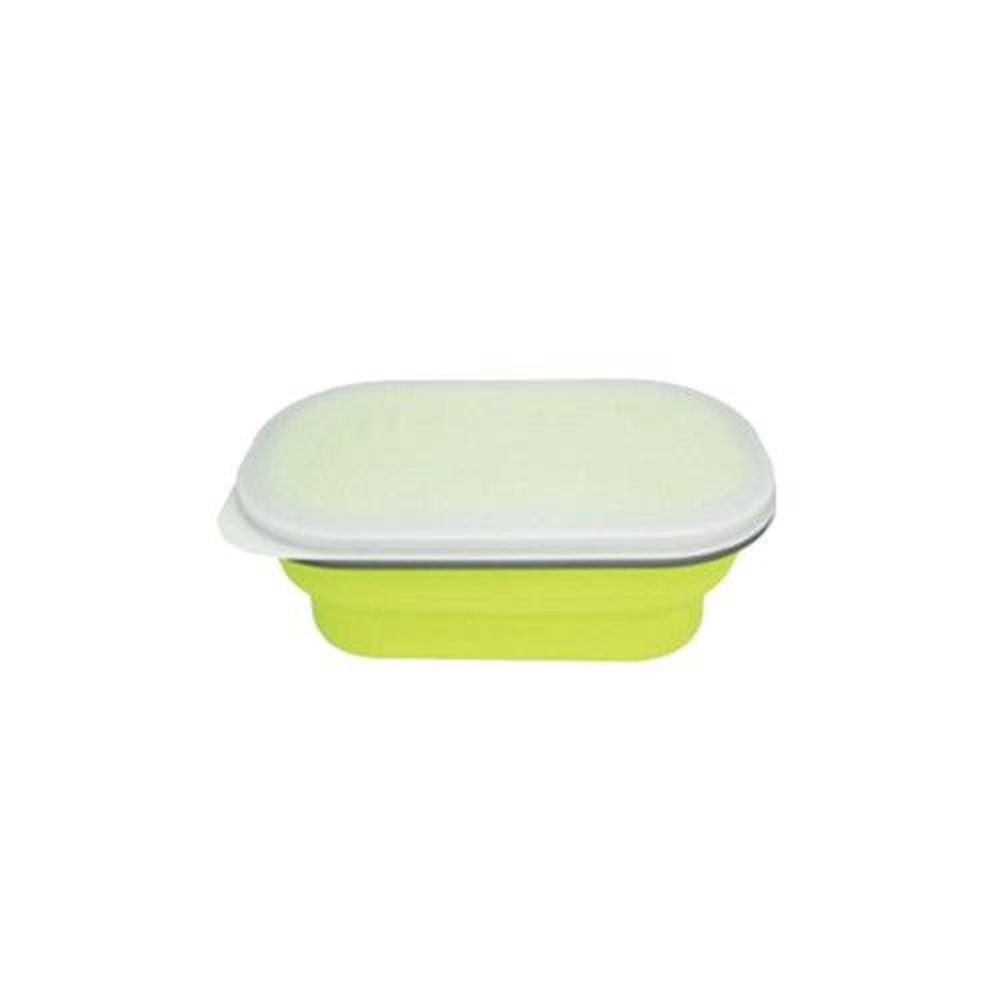Lexngo - 可折疊快餐盒-綠 (小)-580ml