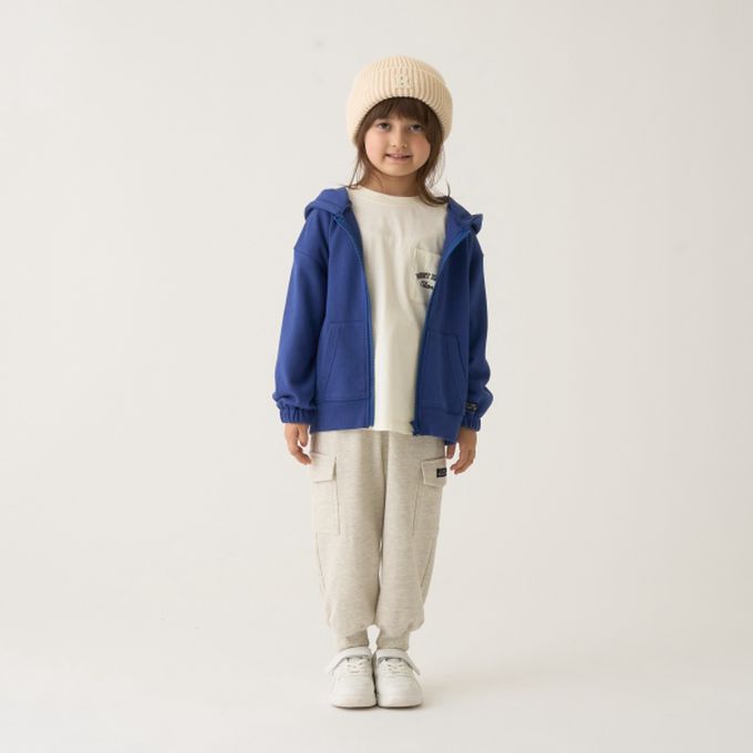 日本 b-ROOM - 簡約休閒派克連帽外套-草綠