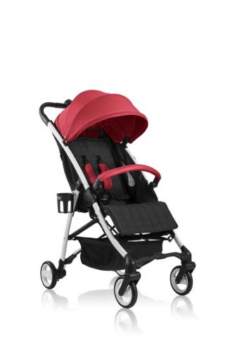 britax römer - B-Light折疊手推車-紅