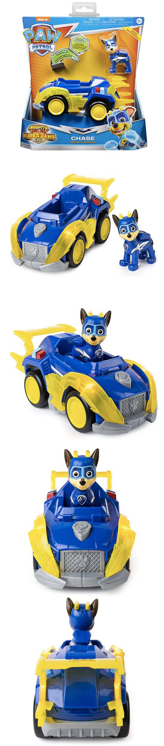 汪汪隊立大功 paw patrol - 超級狗狗主題車輛-藍 (阿奇)