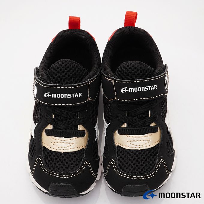 Moonstar日本月星 - 運動機能童鞋-MSCNC3166黑中小童)-機能運動鞋-黑