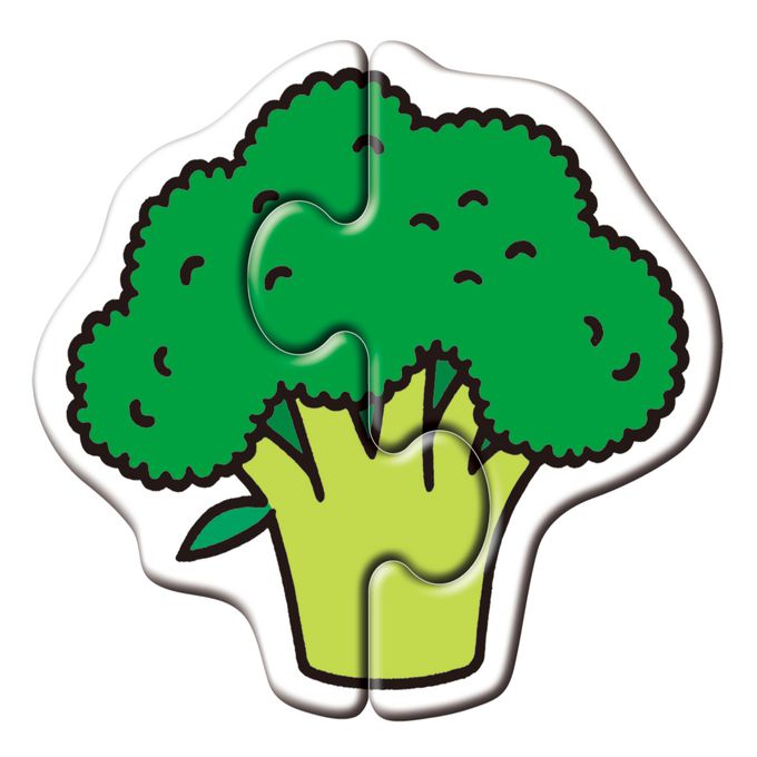 2片拼圖認知卡-蔬菜水果(新版)