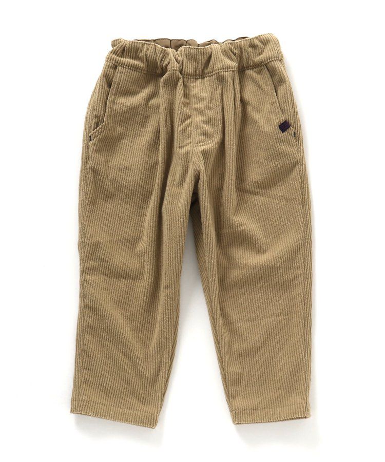 日本 BREEZE - 燈芯絨裏起毛保暖長褲-粉紅