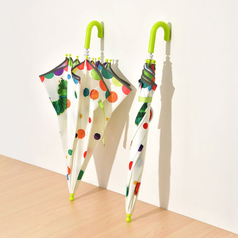 MiDeer - 安全兒童雨傘-好餓的毛毛蟲