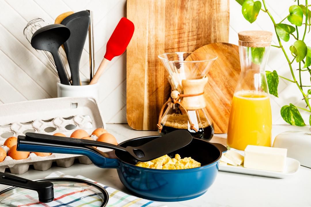 Remy - 多功能萬用不沾鍋(含鍋蓋)-20cm-Remy Pan mini-純淨白