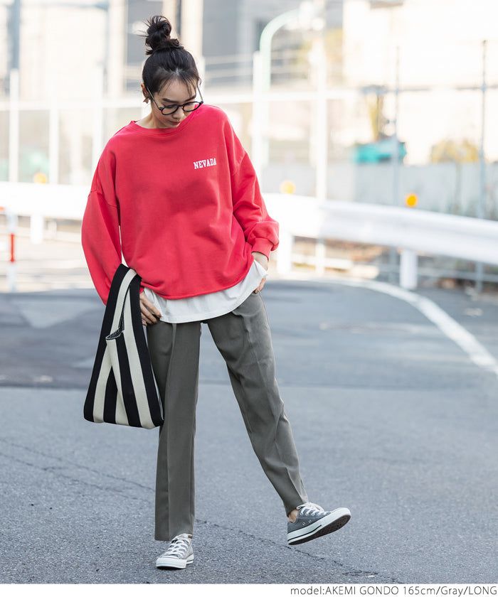 日本 COCA - 百搭修身立體褶線錐形長褲-黑