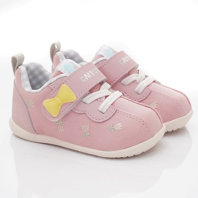 Moonstar日本月星 - 赤子心系列寶寶學步機能鞋-CRB1414粉(寶寶段)-學步鞋-粉