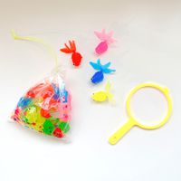 玩玩 Play - 彩色慶典金魚組-胖胖金魚組 (魚身長約6cm、 撈網：小圓直徑8.2CM 長度16CM)-魚一組20隻、撈網 1支(不挑色)