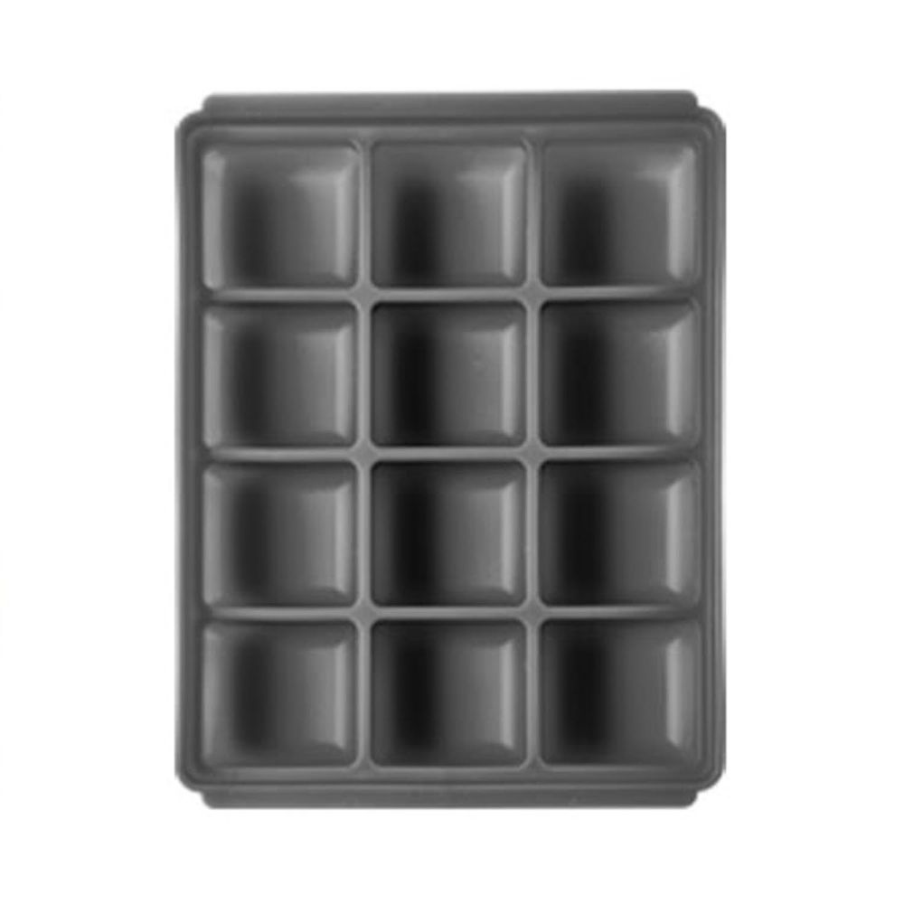 TGM - 白金矽膠副食品冷凍儲存分裝盒 (M - 灰色)