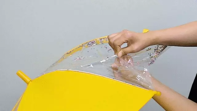 韓國 OZKIZ - 超輕量兒童安全雨傘-亮片星星 (FREE)