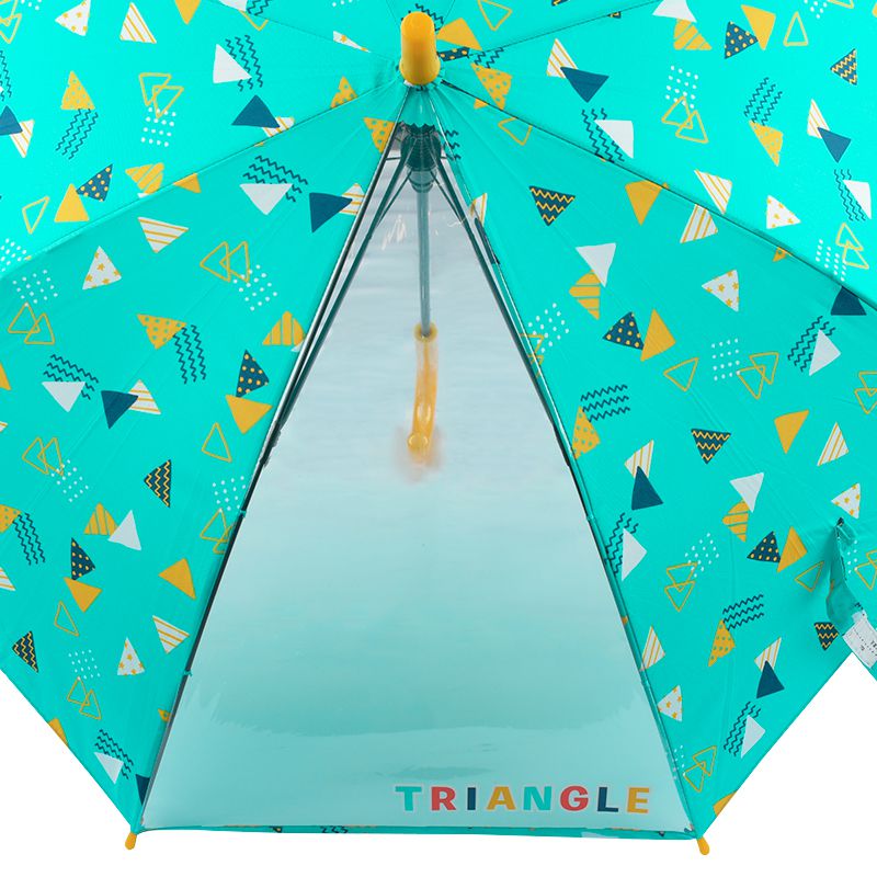 akachan honpo - 雨傘-三角形-淺藍色 (50cm)