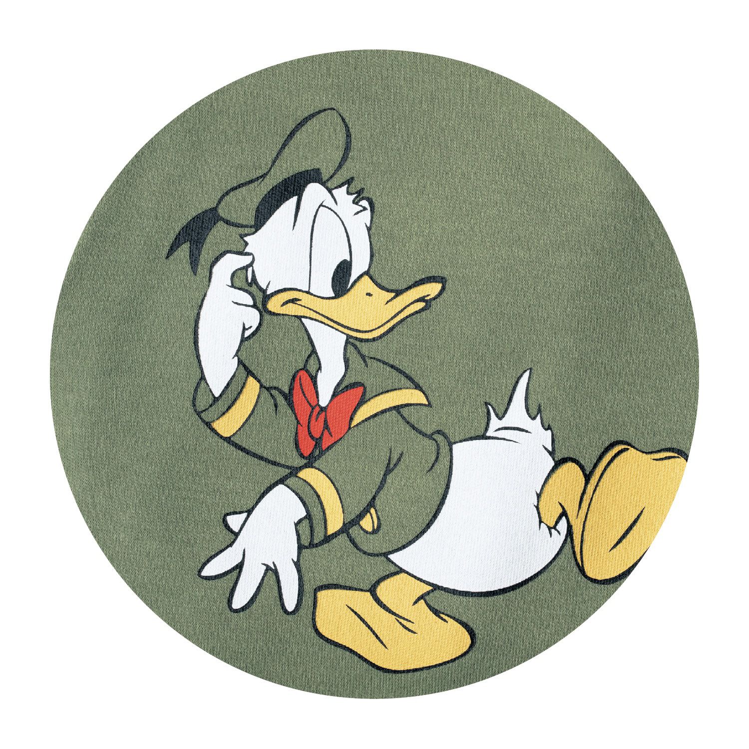 日本千趣會 - 迪士尼 柔軟家居休閒長褲-米奇花草-深灰