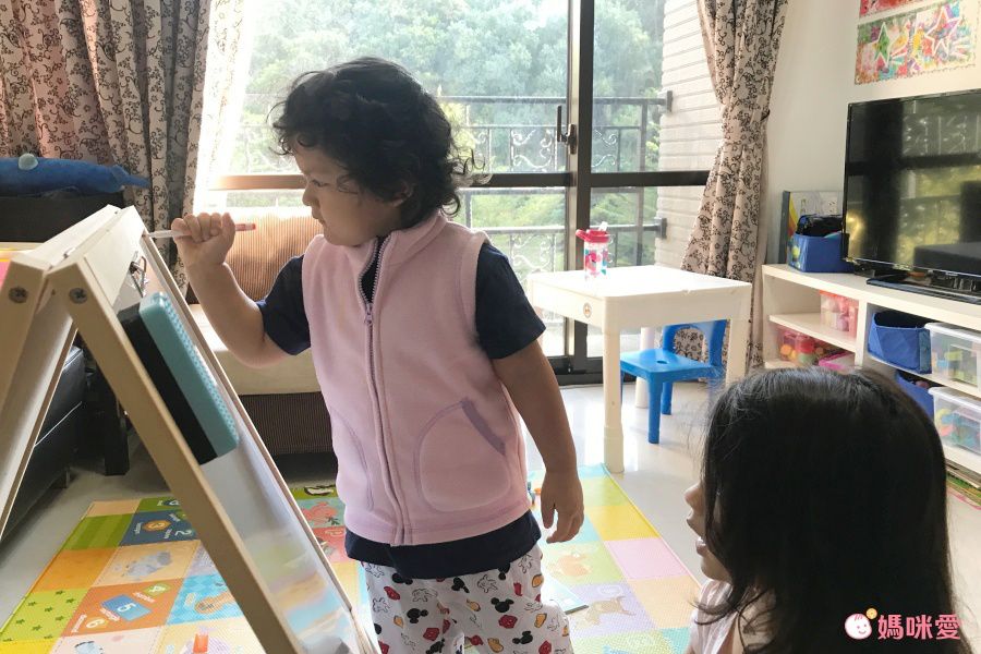 MAMDADKIDS - 搖粒絨保暖背心-小熊-藍色